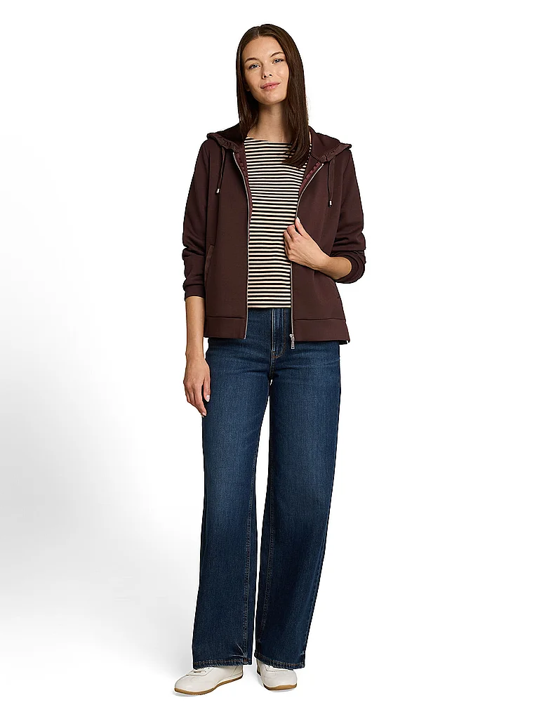 Tom Tailor Sweatjacke Braun | XS